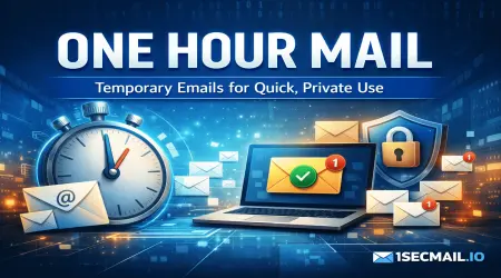 One Hour Mail vs 1secmail.io: Best Disposable Email Solutions in 2025