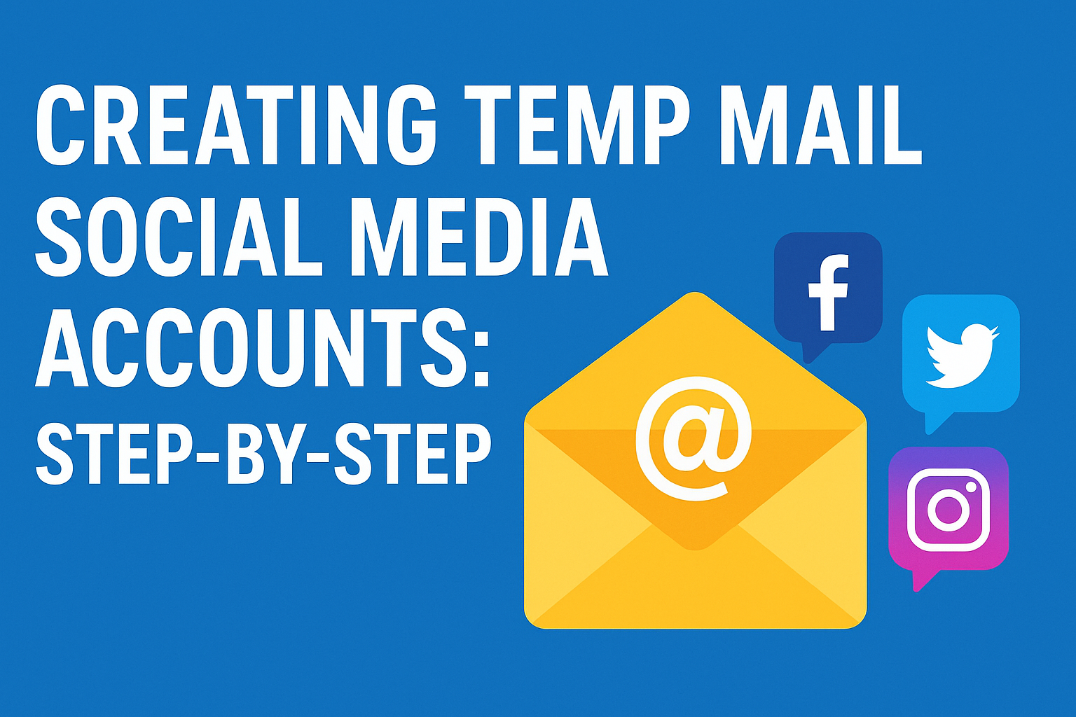 How to Use Temp Mail for Social Media: Easy Step-by-Step Account Creation